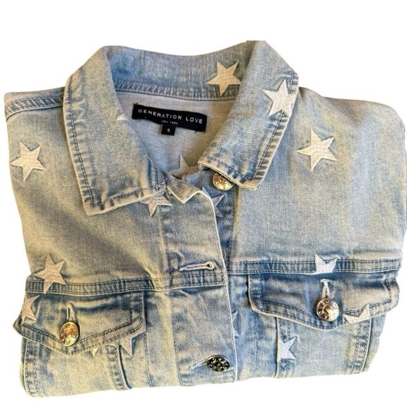 Generation Love Denim Jacket size small adorable jacket. - Picture 6 of 8
